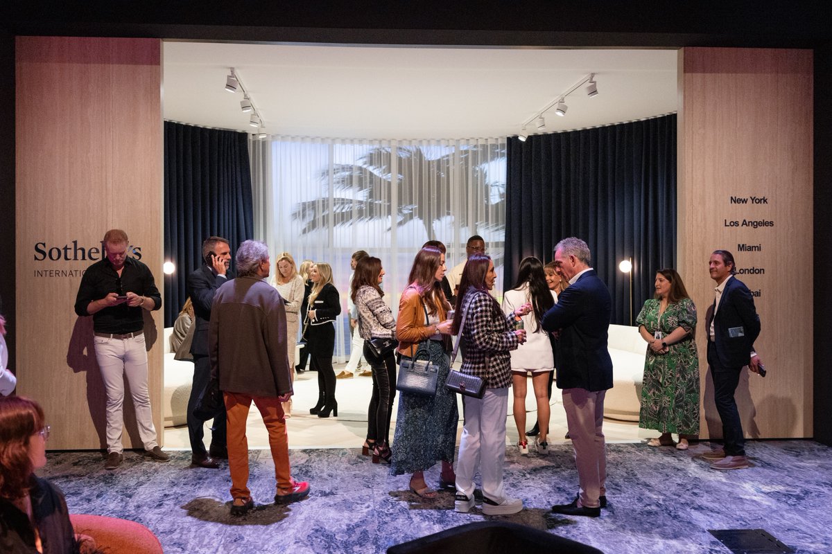 mayidelavega's tweet photo. For the second year, Sotheby’s International Realty is thrilled to be a show partner at Art Basel Miami Beach! Art Basel attracts a global audience of collectors, artists, &amp; visionaries—an audience that aligns perfectly with the exceptional homes we represent around the world. https://t.co/eHFTFOF5UR