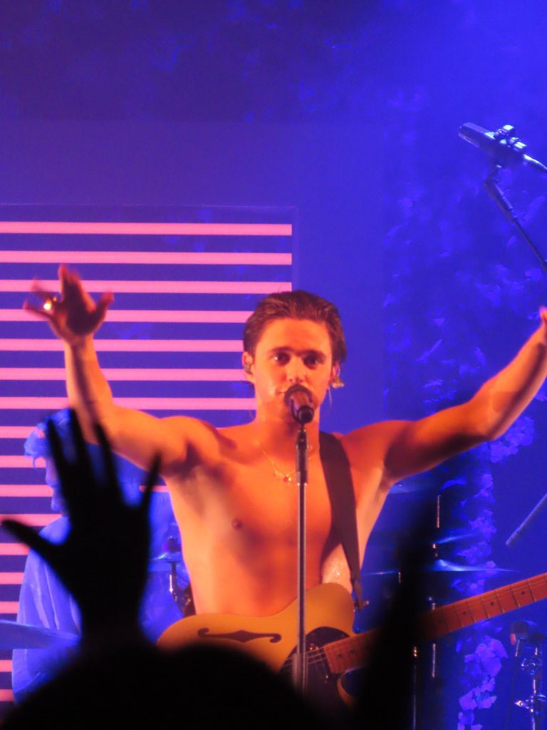 Throwback to Bradley on The Vamps’ Cherry Blossom Tour.