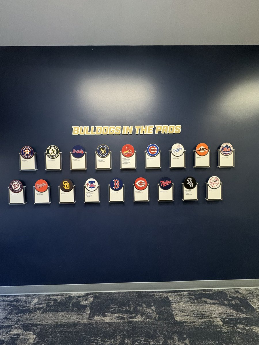 Newest addition to the clubhouse 🔥

Over the storied history of Wingate Baseball 26 Bulldogs have earned the opportunity to play professionally

In the last 9 years 9 Bulldogs have had the opportunity to represent 8 different MLB organizations!