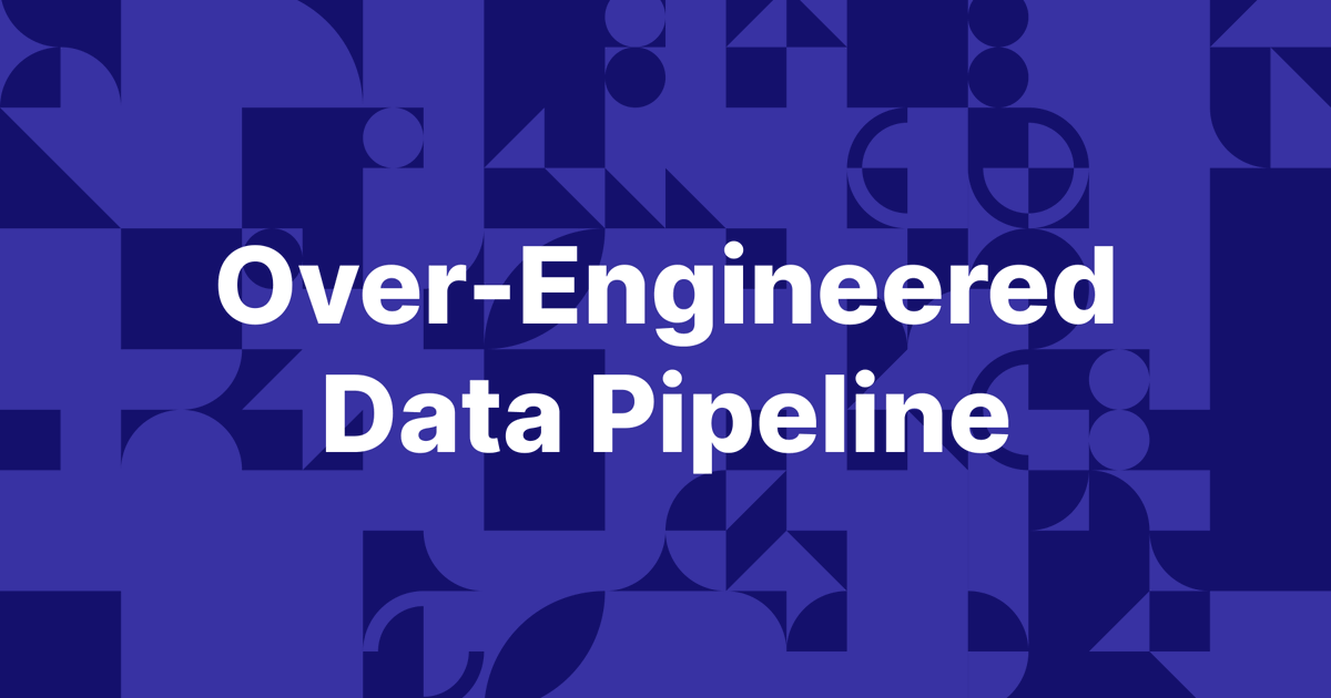 ddskier's tweet image. How we over-engineered our data pipeline... How we over-engineered our data pipeline... and why it was a mistake.

hubs.ly/Q02ZTXPm0 via speakersapi .dev #data #datapipeline #tech