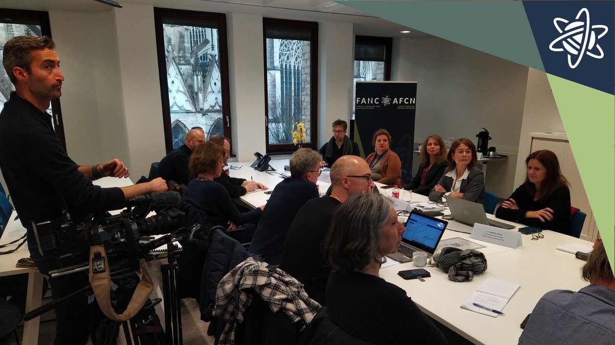 🎙🎥 "FANC is there to regulate, licence and control, but that does not cover the load. We want to increasingly take on the role of companion, to properly prepare and guide current and future operators of nuclear facilities on safety requirements." #PascaleAbsil, DG FANC.