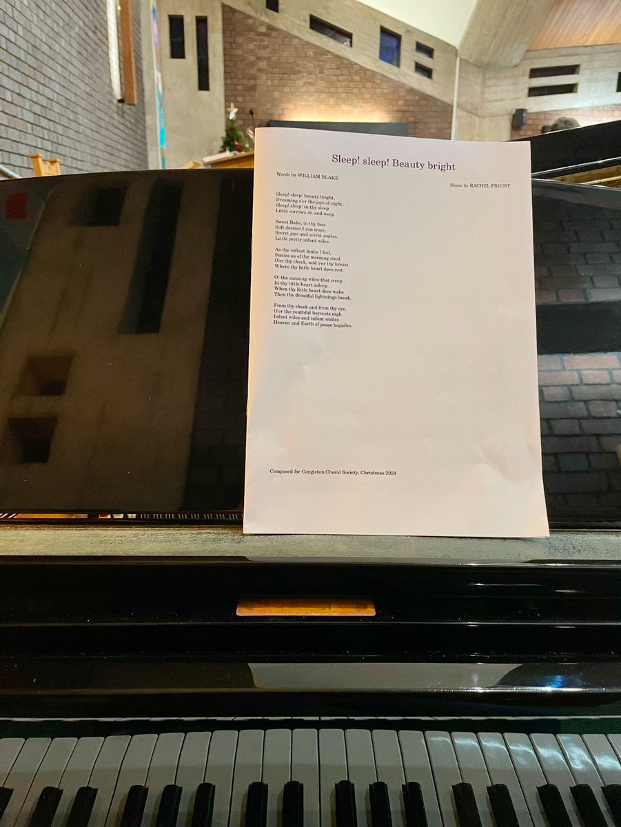 Rachel Fright (@rachelfright) on Twitter photo That surreal feeling when you hear a choir sing your piece for the first time… <a href="/CongletonCS/">Congleton Choral Society</a> made a great first reading this week and I’m excited for the Christmas concert later this month. That surreal feeling when you hear a choir sing your piece for the first time… <a href="/CongletonCS/">Congleton Choral Society</a> made a great first reading this week and I’m excited for the Christmas concert later this month.