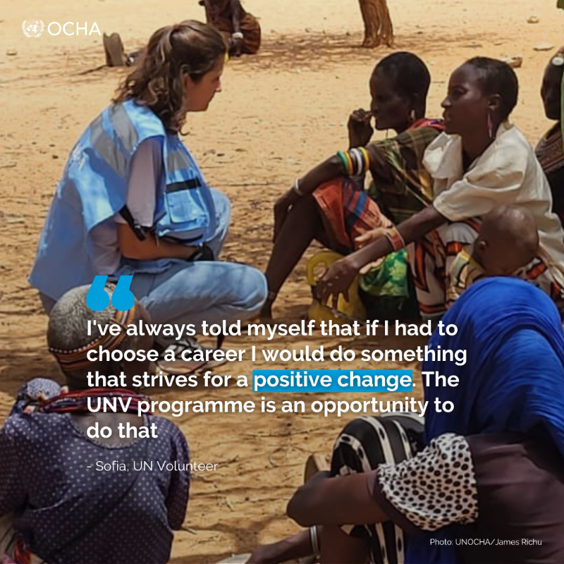 UNOCHA_ROSEA's tweet photo. Volunteers around the world are committed to serving those in need.

On this #InternationalVolunteersDay, we celebrate @‌UNOCHA_ROSEA volunteers for their efforts to bring hope to people affected by crises.

#IVD2024