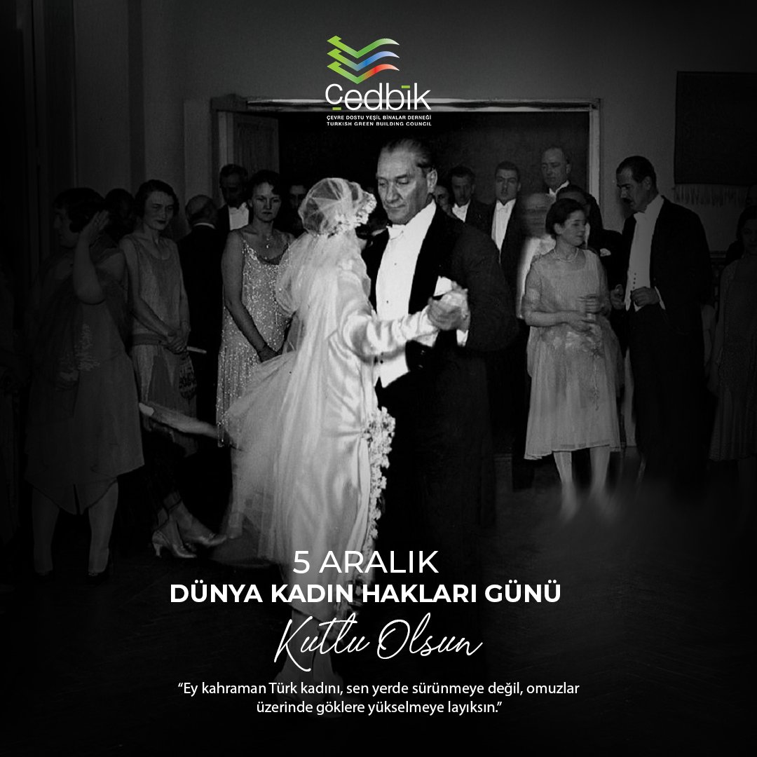 Atatürk’ün 5 Aralık 1934’te kadınlara kazandırdığı haklar, özgürlüğün yolunu aydınlatıyor.
Güçlü kadınlar, güçlü yarınlar!
#DünyaKadınHaklarıGünü #5Aralık #Atatürk