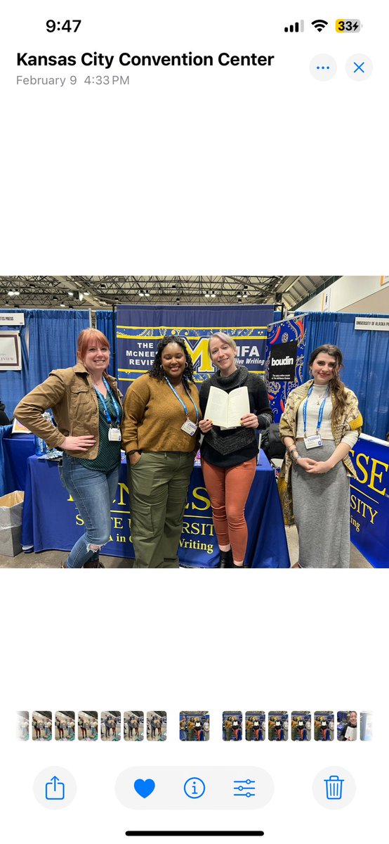 I’m honored that <a href="/McNeeseReview/">McNeese Review</a> nominated my poem, “A Poem in Which My Grief Tries to Leave” for a Pushcart Prize! This news comes during a really tough week and I am so grateful for this spot of joy. Thank you, wonderful editors at The McNeese Review, thankyouthankyouthankyou 💙