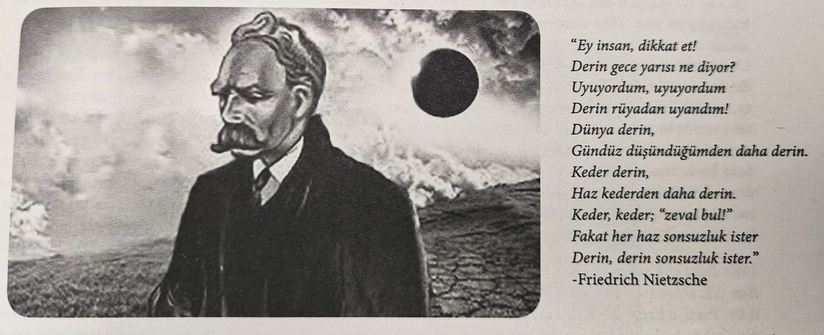 tugba_aydn1's tweet photo. "keder derin, haz kederden daha derin." Nietzsche
@dusunbildergisi #nietzsche #ölümfelsefesi #düsünbil #felsefe #Philosophy https://t.co/hlvJDMSytW
