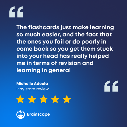 Brainscape's tweet photo. ๐ Brainscape makes studying faster and smarter! Flashcards that truly deliver results. ๐ฅ
#StudySmart #Brainscape https://t.co/dWJO8pHlJA