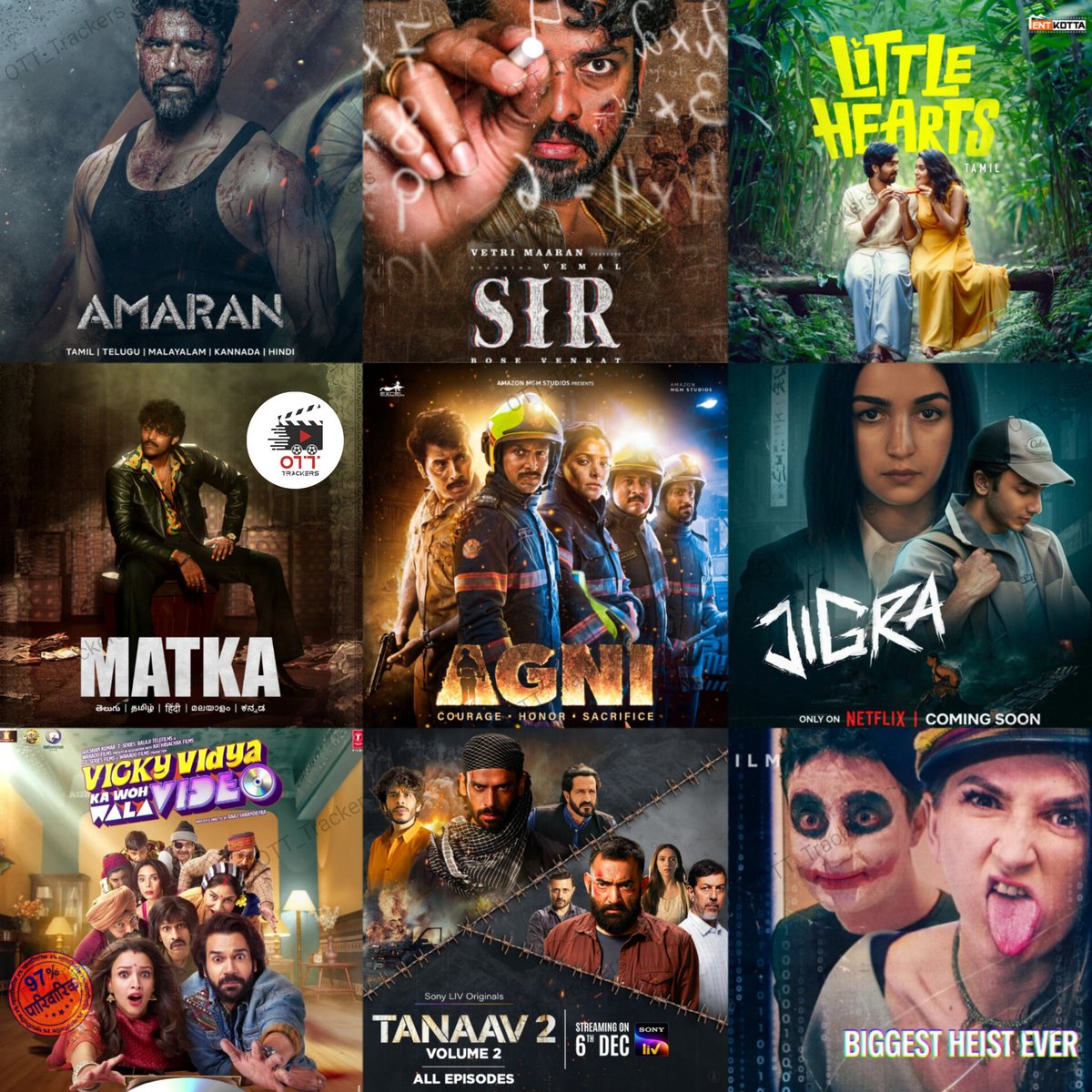 NaFaUpSpo's tweet photo. #OTT #movies Dec 6th wk
#Netflix
#Amaran T
#Jigra H
#Mary E
#Kneecap E
#VickyVidyaKaWohWalaVideo H
#HeartbreakMotel Indo
#Primevideo
#Sir T
#Matka Tel
#Agni H
#Smile2 E
#CrescentCity E
#TheRedVirgin Spa
#JioCinema
#Longing E
#AppleTV+
#Juror2 E
#SimplySouth
#Murphy K https://t.co/D4yC3E1wLj