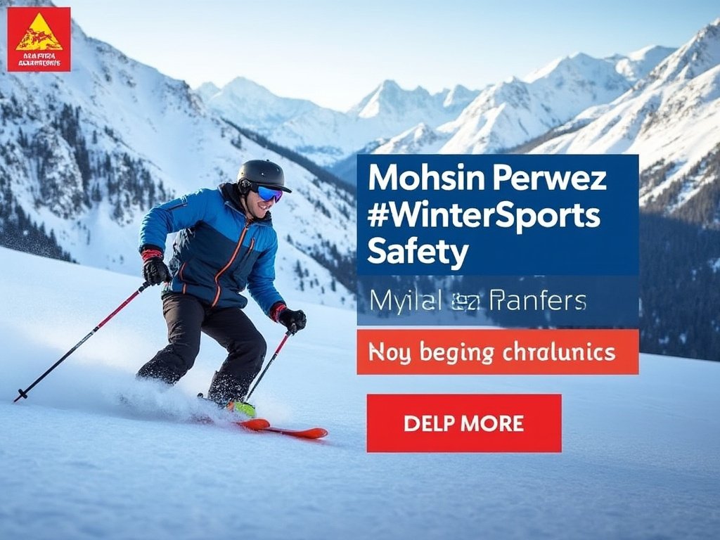 sm_perwez's tweet photo. Winter Sports Season is upon us! 🏂❄️ #WinterSportsSafety is crucial for everyone's enjoyment. Here's my take:
Layer up: Keep warm with the right gear.
Safety first: Helmets & goggles are a must.
Stay hydrated: Even in the cold.
What's your safety tip? Share with #SnowSafe #sm_perwez