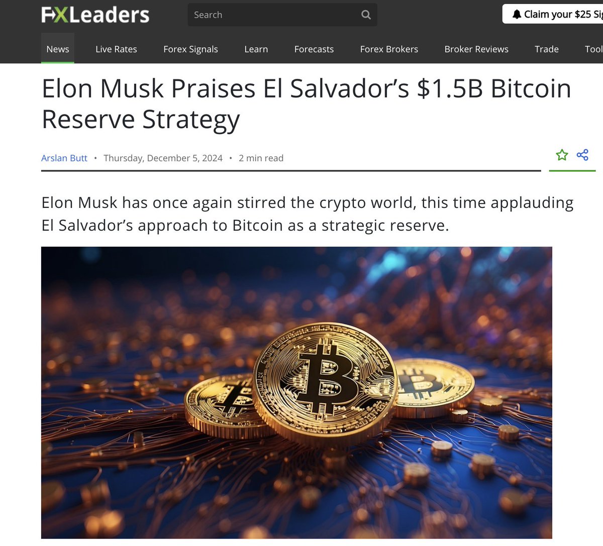 Bitcoin is the winning formula for national renewal and economic success.  And the best and the brightest around the world recognize this. 🇸🇻🚀