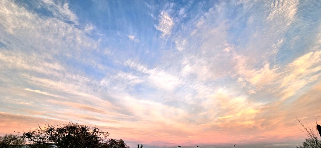 sako_thirty's tweet photo. Sky put on a display this morning!! 😍 https://t.co/38OQ5Y5sCu