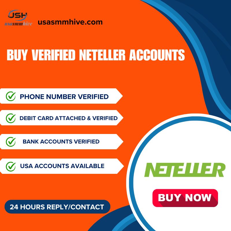Buy Verified Neteller Accounts
Email: usasmmhive@gmail.com
WhatsApp: (681) 655-4332
Skype: usasmmhive
Telegram: @usasmmhive
usasmmhive.com/product/buy-ve…

#73IQ
#JoniErnst
#Amnesty
#Healthcare
#Snape
#BTC
#Coffeezilla
#HowardStern
#Namjoon
#SlowDance