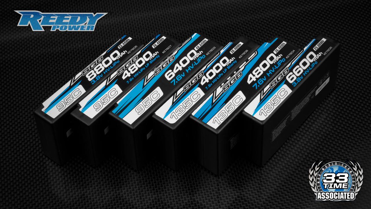reedypower's tweet photo. New! Reedy Zappers SG6 Competition HV-LiPo Batteries
https://t.co/B9AGPIgLt9 https://t.co/ddABr4AJZF