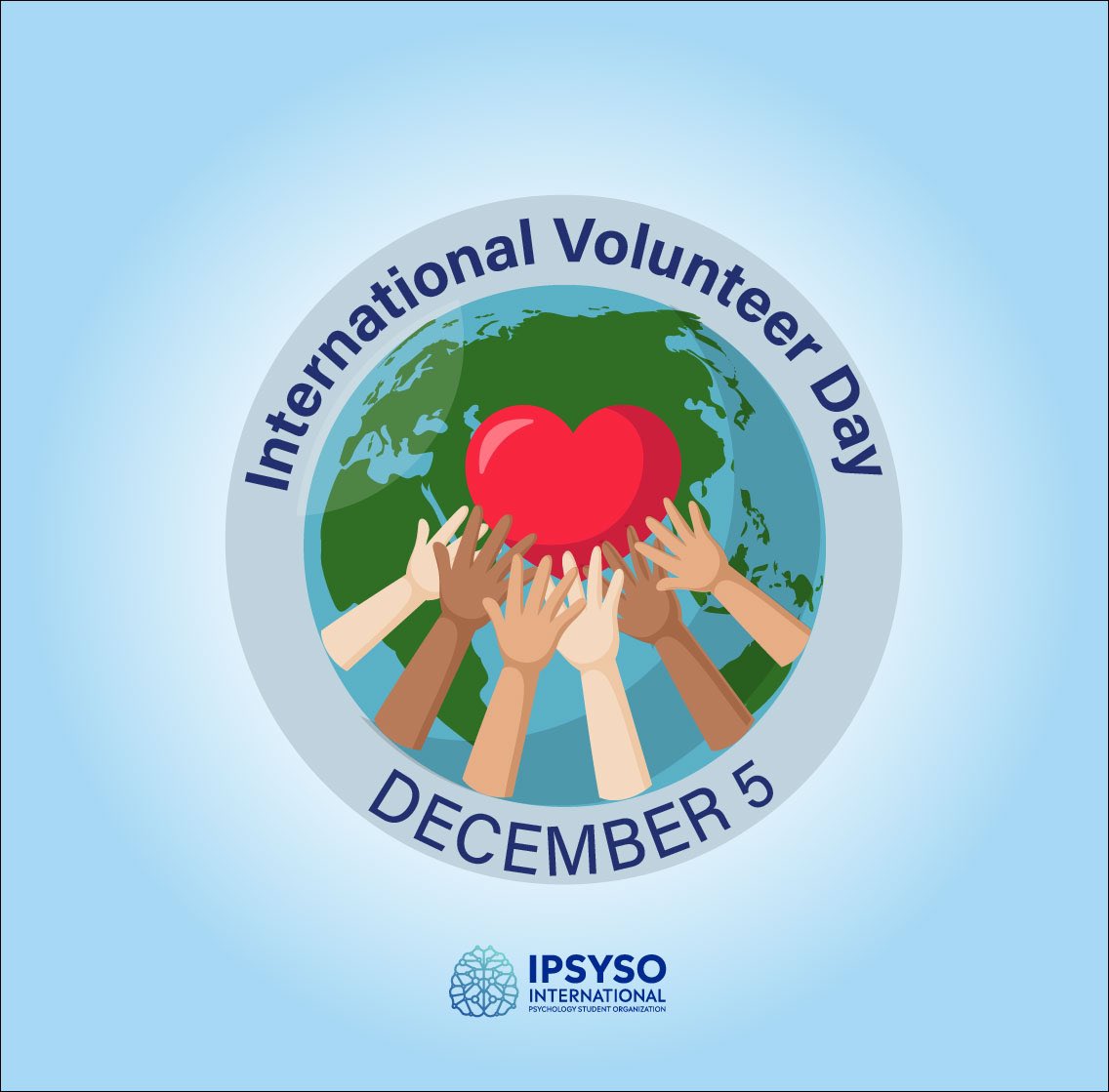 ipsyso's tweet photo. Today is December 5th, International Volunteer Day! 🌍
Volunteering is the most beautiful language of kindness. Thank you to all volunteers for their efforts! 💙
#InternationalVolunteerDay #Volunteering https://t.co/VwFt1cugAi