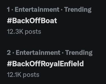 krsnaupdates's tweet photo. Taking down a creator’s channel for honest reviews is a dangerous precedent. @RockWithboAt @royalenfield, this isn’t how responsible brands should operate. Respect fair criticism, don’t silence it.
#ShameOnMTVHustle #BackOffBoat #BackOffRoyalEnfield https://t.co/hlWCFA3ODz