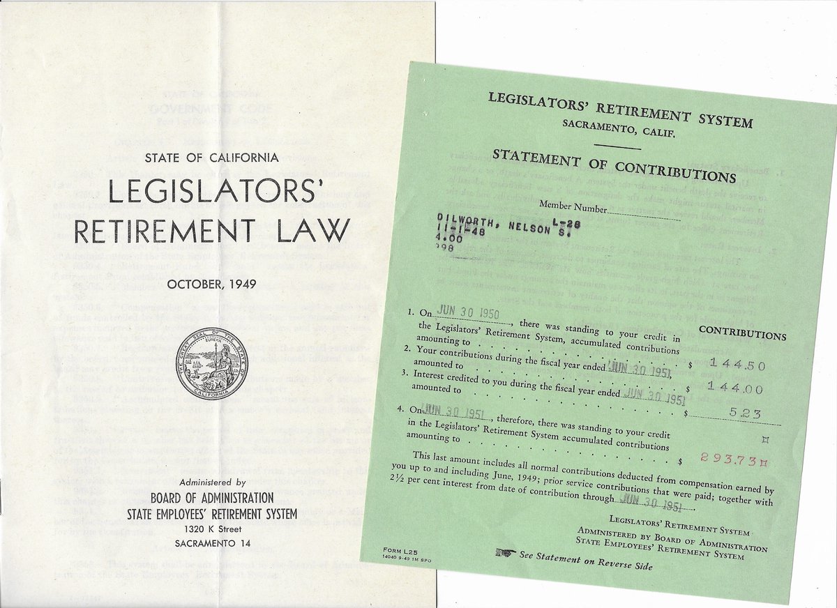 AlexCVassar's tweet photo. Was reading the email from @ChrisMicheli about @AsmCoreyJackson's bill to reintroduce a pension system for the legislature and was reminded of the time I spent digging through 1950s correspondence as legislators were trying to understand the old system when it was new. https://t.co/9Kh7EiwaIM
