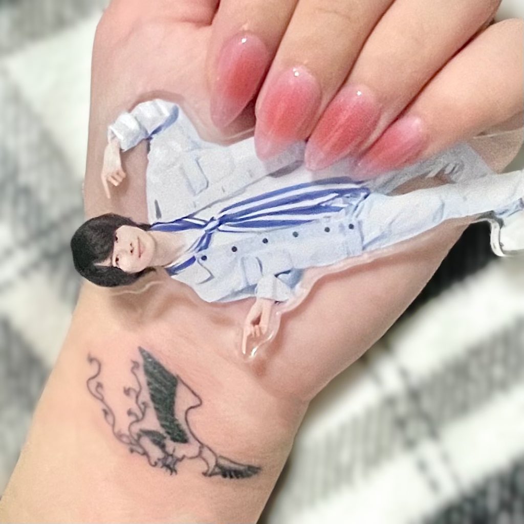 Reeeeeeeeeichan's tweet photo. 矢花のベースからアイデアもらった(^｡^)
ブラックイーグル可愛すぎる😻 https://t.co/x4PDAYbX83