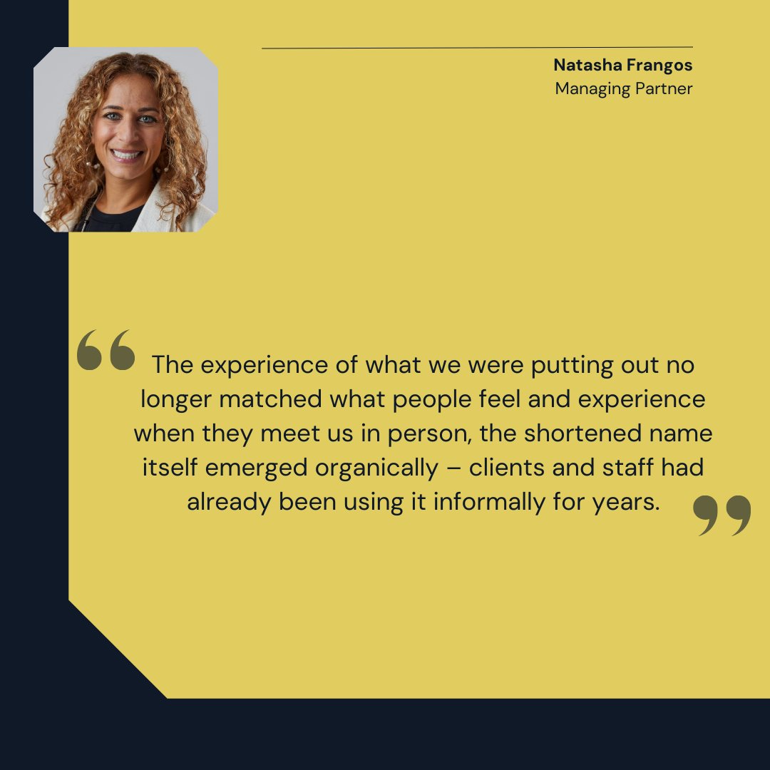 Managing Partner, Natasha Frangos, was interviewed for the Accountancy Age Magazine, explaining why the firm underwent the first rebrand in 22 years, becoming HaysMac.

Available here: bit.ly/3Zjnow4