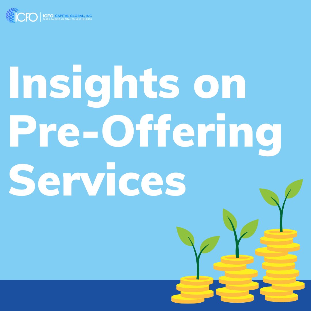 icfo_capital's tweet image. Unlock the secrets to successful pre-offering strategies! Our latest LinkedIn newsletter dives deep into insights that can transform your approach. Don't miss it! #PreOffering #BusinessInsights