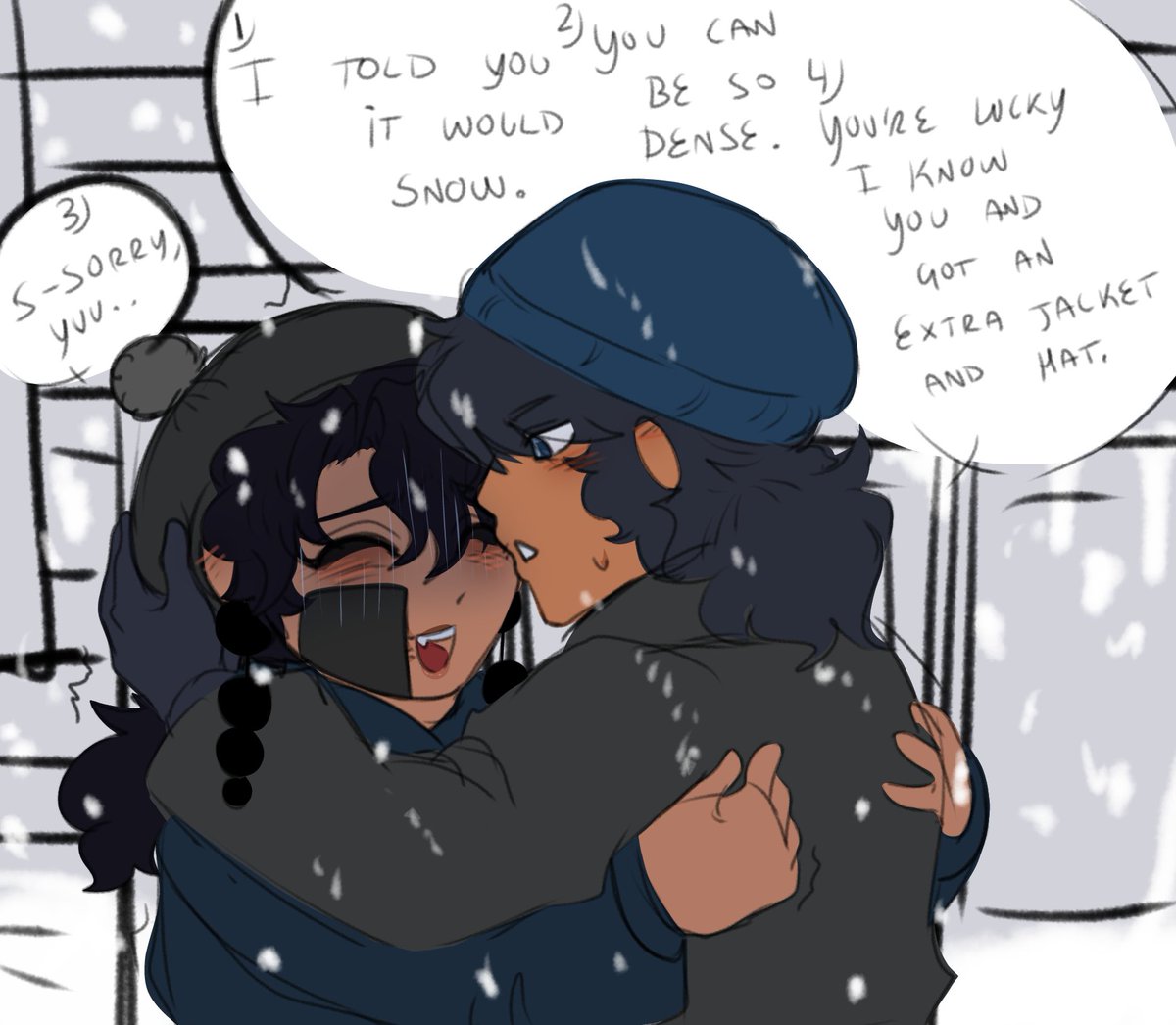 Jaylenspeaking's tweet photo. ππ¦ - Modern GiyuGoro doodle (Oc x Canon)
#kny #knyoc #knytwt #ocxcanon #art #doodle #gorokiutami https://t.co/4NftyLlaxG