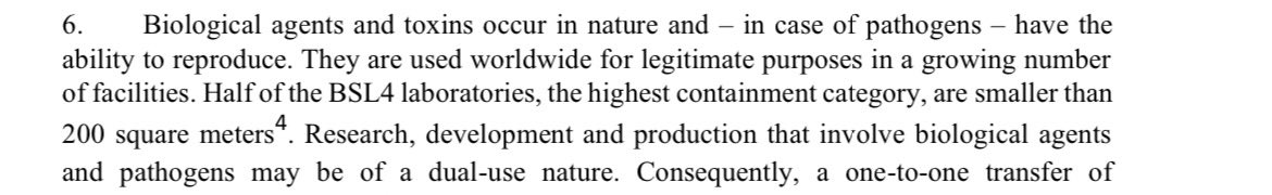 FilippaLentzos's tweet photo. Thanks @GermanyDiplo @GERMANYonUN for the shout out to @KingsCollegeLon and our #GlobalBioLabs project in yesterday’s #1972BWC #verification discussion @UNGeneva and for referring to our research in your Working Paper
https://t.co/thfa91kyor https://t.co/sjapVUUaif