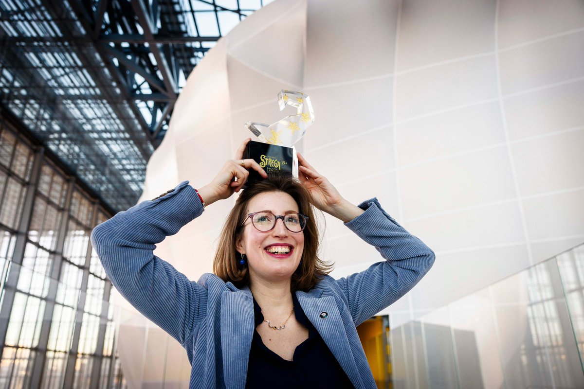 PremioStrega's tweet photo. Maddalena Vaglio Tanet con «Rim e le parole liberate» (Rizzoli) ha vinto il 
#PremioStregaRagazzeeRagazzi, categoria 8+ con 37 voti su 90 espressi.

©️ Musacchio, Pasqualini &amp; Fucilla/MUSA https://t.co/4XUPIIEb9Z