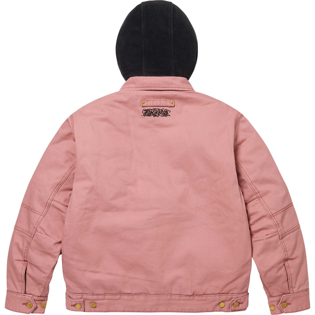 markanan's tweet image. UK実況1

まず一報。現時点での完売は

・Supreme®/Dickies® Hooded Work Jacket

のPinkのみ。
ディティール画像を見ると確かに雰囲気はある。

Supreme R.M.S. 24FW Week16 UK Online Live Update
#Supreme #Sizing #サイズ感 #Dickies  #Lochcarron