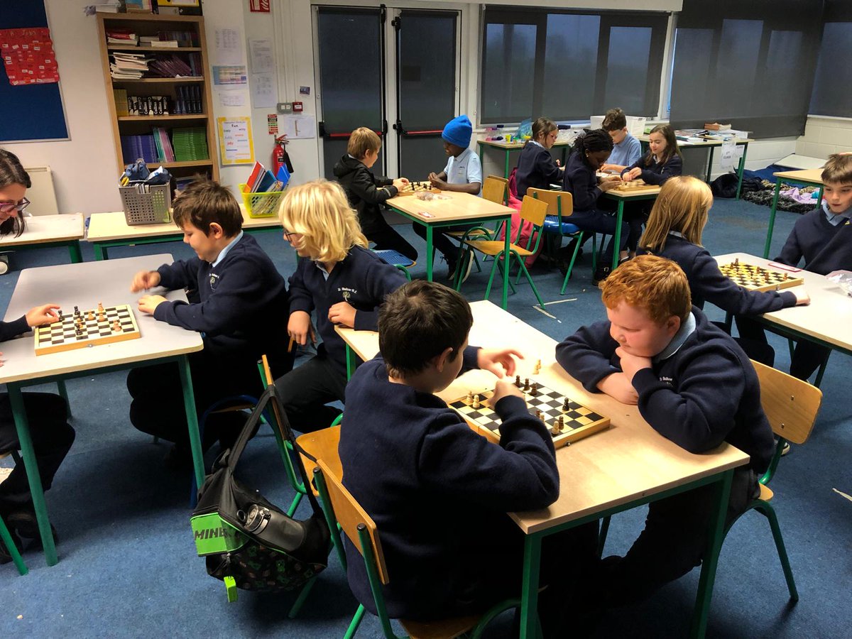 StMultoseNS's tweet photo. Is there something missing in your day? Why not check into @StMultoseNS chess club and find some mates!! The @StMultoseNS 'Checkmates' meet every Thursday to perfect their skills. Well done, boys and girls! https://t.co/f4CrtRW3mR