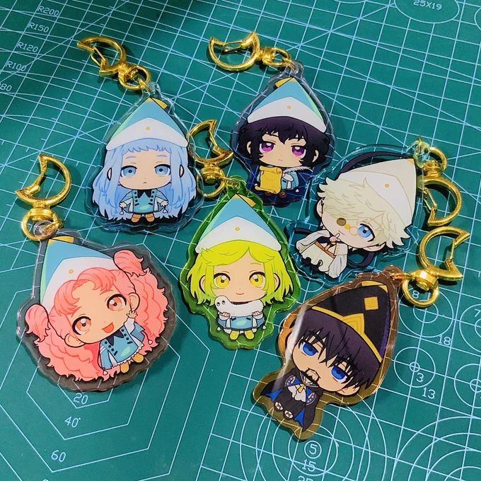 some charms and other goods up for sale, until the 10th  