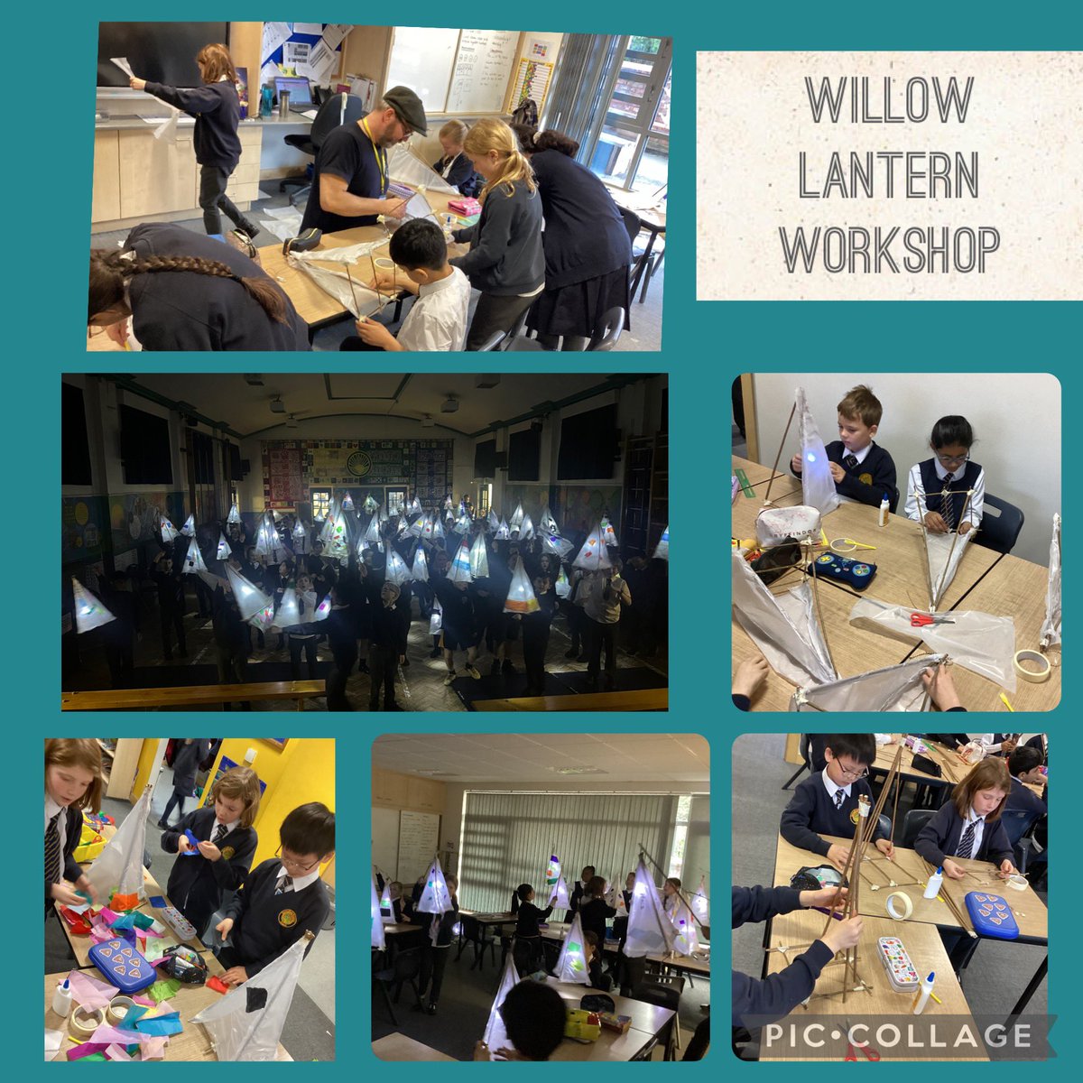 SpringfieldSPS's tweet image. Y4 had a fantastic time at their Willow Lantern workshop today! The parade in the hall was spectacular! #craft #fun #construct #create
#Wechallengeourselves 🟡
