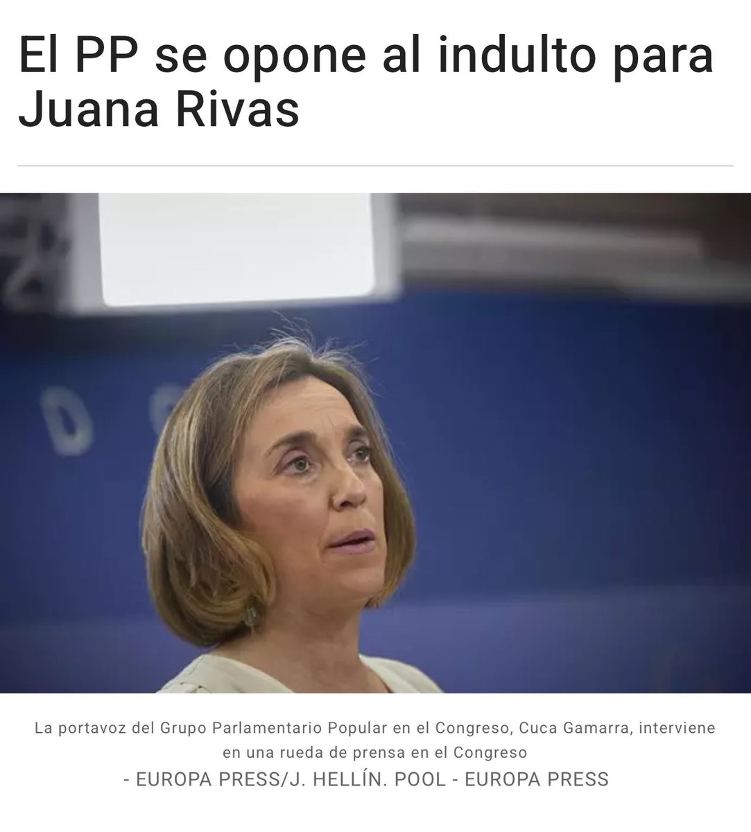 El PP se parece tanto a VOX que es difícil  diferenciarlos. 
Con Juana Rivas . No iba a ser diferente .