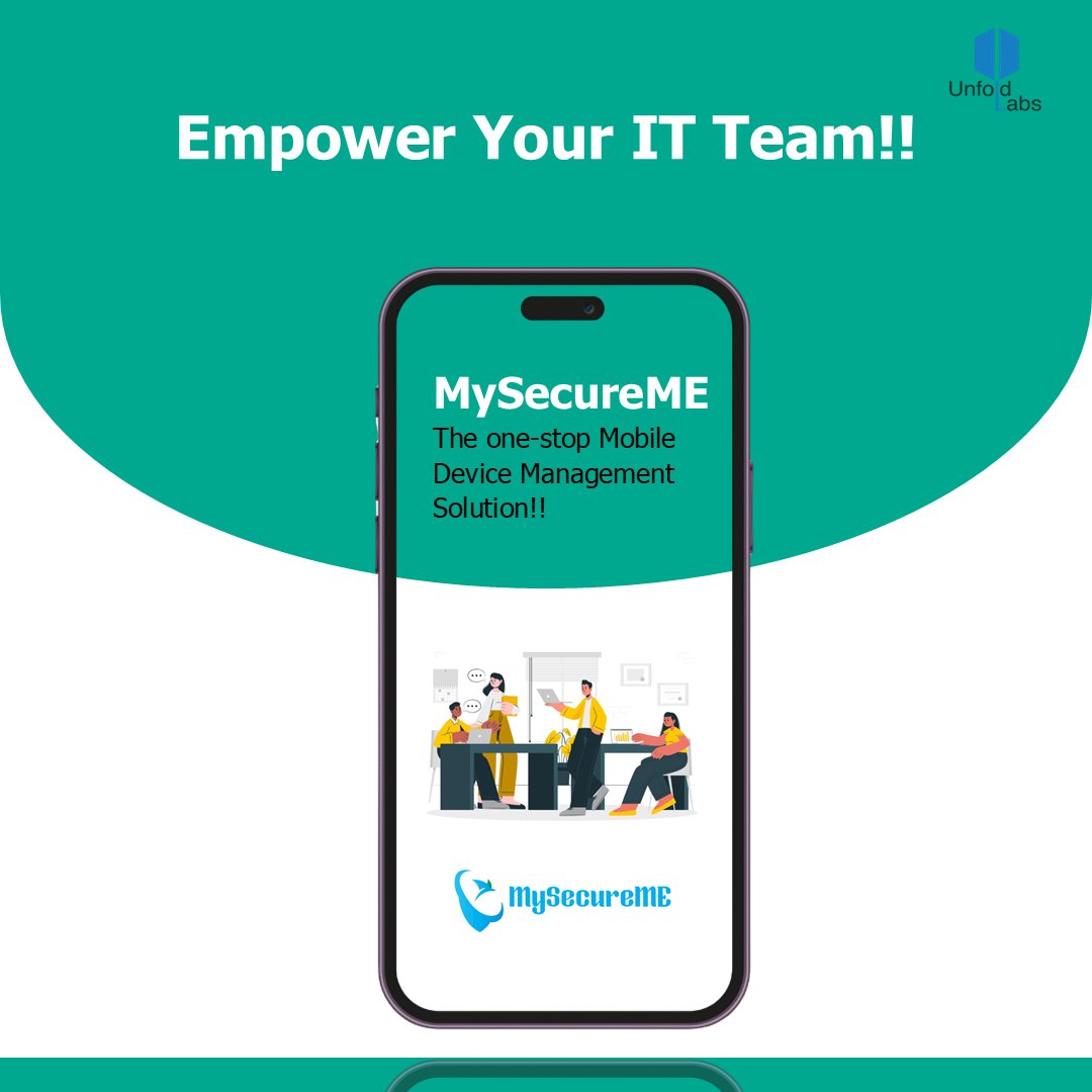 UnfoldLabs's tweet photo. Does your IT team struggle to manage a fleet of devices? With MySecureME, streamline device management with real-time monitoring and advanced control features. Save time, improve security & increase productivity.
https://t.co/YFOZJgNXTe
#ITSolutions #MobileManagement https://t.co/8xkMy5xxdR