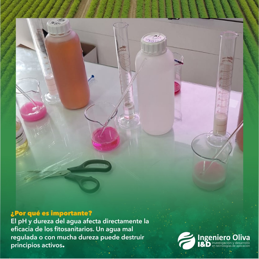 ¿Sabías que el pH y dureza del agua puede marcar la diferencia en tus pulverizaciones? 🌱💧

Si están fuera de rango, pueden reducir la eficacia de los productos fitosanitarios, afectando tus cultivos y tu inversión. 😟 Pero no te preocupes, ¡es fácil de solucionar!
