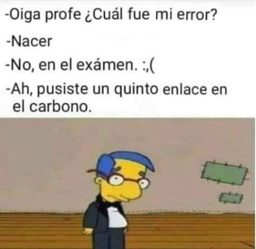 CosasdeQ's tweet photo. Siempre 4 Enlaces! 💎

⚠️Perooooooooo ⚠️

Es posible que el carbono forme 5 enlaces? 🤔

La respuesta corta es: en condiciones normales, no.

Sin embargo, hay algunas situaciones en las que se ha propuesto un comportamiento del carbono donde podría verse formación de 5 enlaces.. https://t.co/1wQRdaQFAC