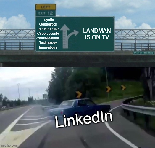 TalalNehme's tweet photo. The current state of affairs on LinkedIn in the Oil and Gas community :) https://t.co/yo6JMwPOoM