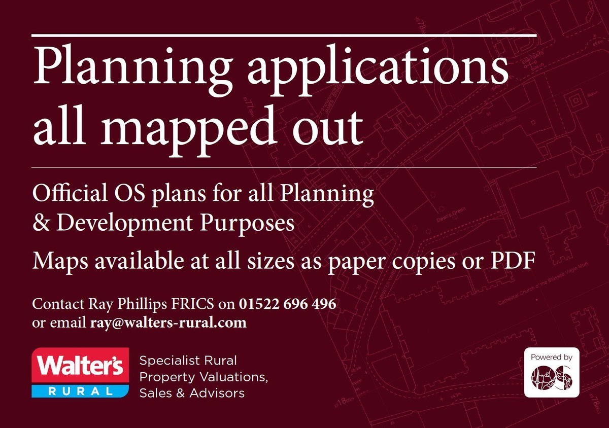 Do you know that Walter's Rural is a premier partner to Ordnance Survey, regularly working with developers, landowners and the public as a mapping and data centre? Find out more by visiting bit.ly/3JyGcAp, email ray@walters-rural.com or send us a message.