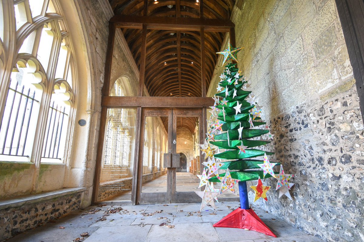 danbossdesigns's tweet photo. A trail of Christmas trees, designed by local artists, has been set up in and around various locations in Chichester 🎄 https://t.co/fWdcMn4Kff