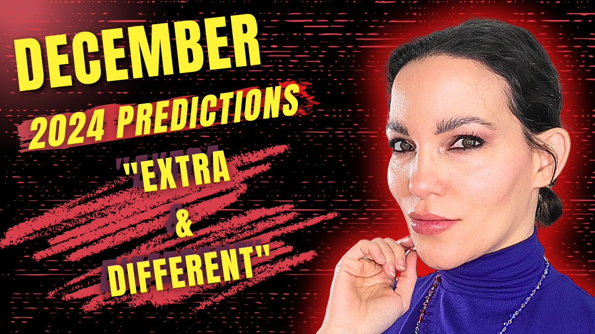 MsBLK87's tweet image. December 2024 Predictions *PSYCHIC READING*

youtu.be/G-UL7g2ufHc?si…

#december #december2024 #decemberpredictions #december2024predictions #december2024astrology #december2024tarotreading #december2024psychicreading #psychicreading #tarotreading