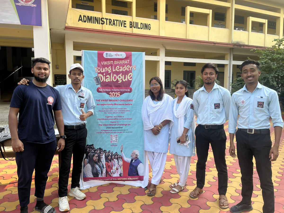 Goutamdeka0's tweet photo. Assisted college youth in My Bharat quiz registration.
Take part now! Registration extended till 10th Dec 2024.
Visit https://t.co/csxjLBFhZu.
@nss_rdguwahati @_NSSIndia @GorlosaNandita @DrRanjanKrKaka1 @mansukhmandviya @YASMinistry @himantabiswa @mybharatgov @narendramodi https://t.co/Or277DICp7