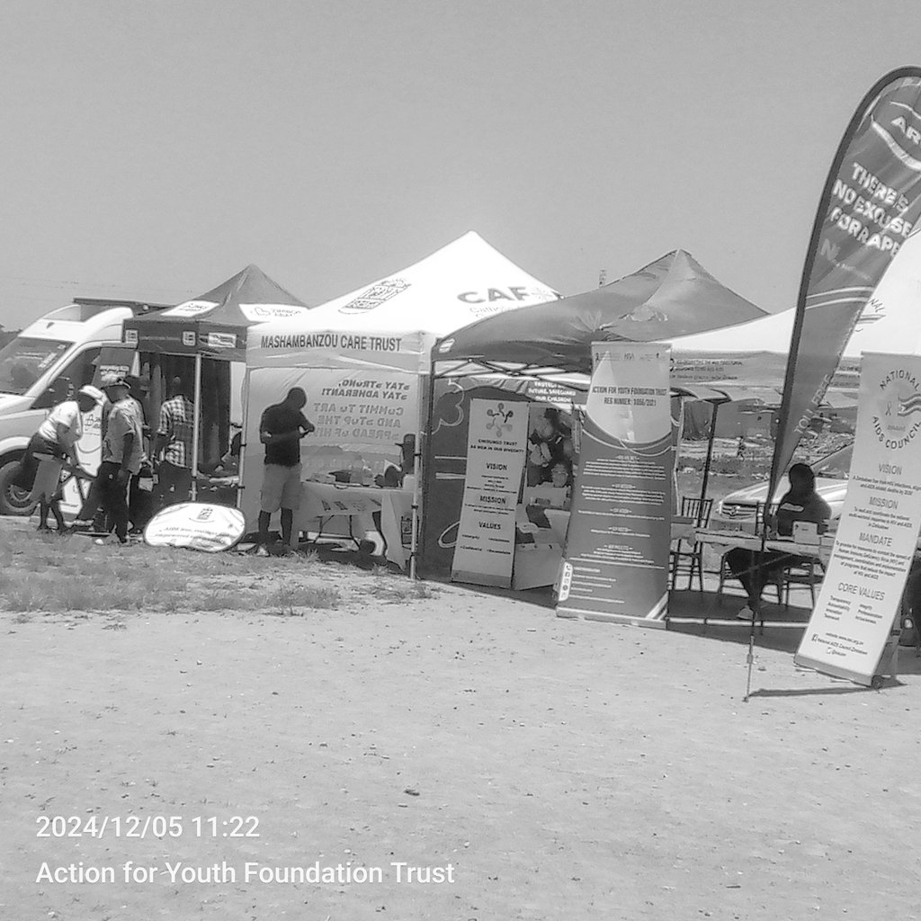 ActionForYouth2's tweet photo. Today we were at Tariro Primary School in Hopley. Join us in honoring World AIDS Day! 🌍 Our team at Action for Youth Foundation Trust is proud to be present at the event, where we are committed to supporting this vital cause. https://t.co/WRlUjdk9cA