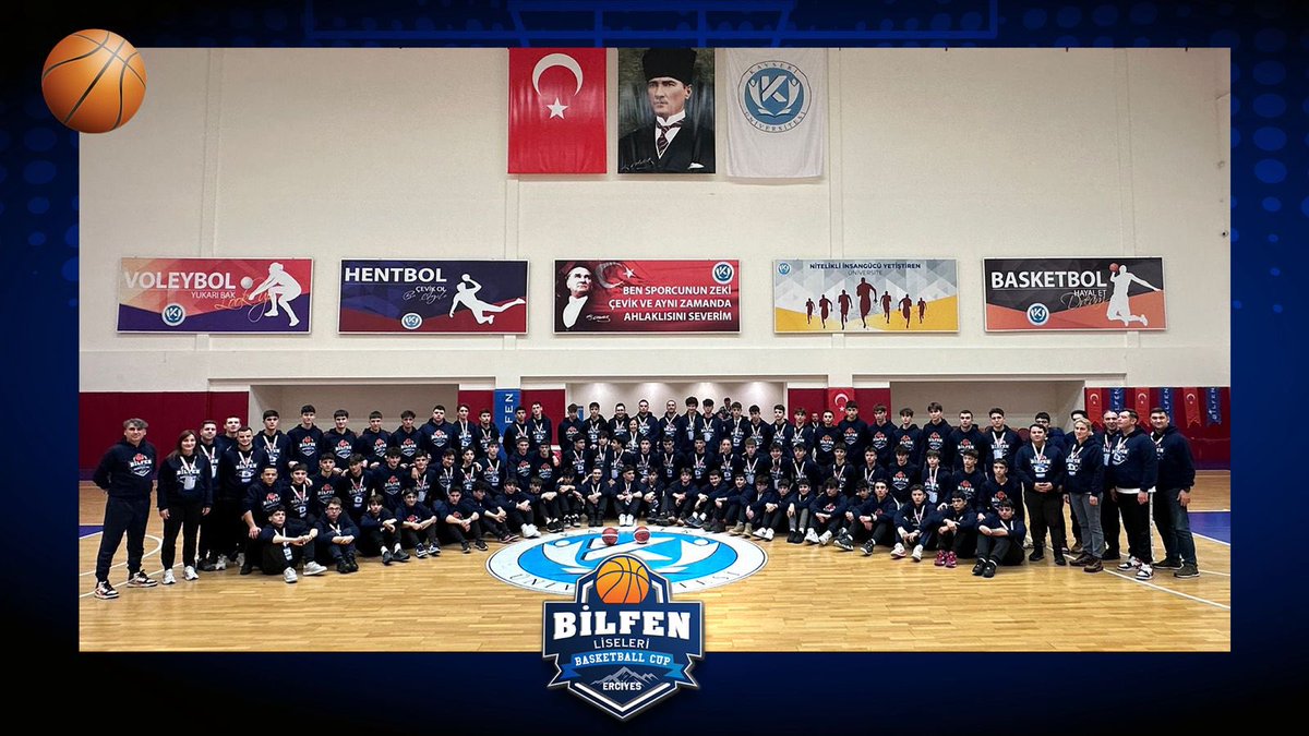 Bilfen's tweet photo. Bilfen Liseleri Basketbol Turnuvası Heyecanı Başladı! 

Bilfen Liselerinin her yıl düzenlediği basketbol turnuvası, bu yıl Özel Bilfen Kayseri Liselerinin ev sahipliğinde “Bilfen Basketball Cup-Erciyes” adıyla 5-8 Aralık 2024 tarihleri arasında 100’ü aşkın sporcu ve öğretmenin katılımıyla gerçekleştirilecek. 

Heyecanlı ve keyifli anların yaşanacağı “Bilfen Basketball Cup-Erciyes”te tüm öğrencilerimize başarılar dileriz.

#bilfen