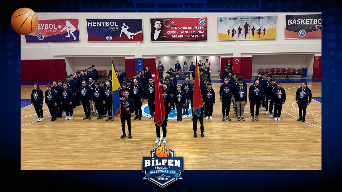 Bilfen's tweet photo. Bilfen Liseleri Basketbol Turnuvası Heyecanı Başladı! 

Bilfen Liselerinin her yıl düzenlediği basketbol turnuvası, bu yıl Özel Bilfen Kayseri Liselerinin ev sahipliğinde “Bilfen Basketball Cup-Erciyes” adıyla 5-8 Aralık 2024 tarihleri arasında 100’ü aşkın sporcu ve öğretmenin katılımıyla gerçekleştirilecek. 

Heyecanlı ve keyifli anların yaşanacağı “Bilfen Basketball Cup-Erciyes”te tüm öğrencilerimize başarılar dileriz.

#bilfen
