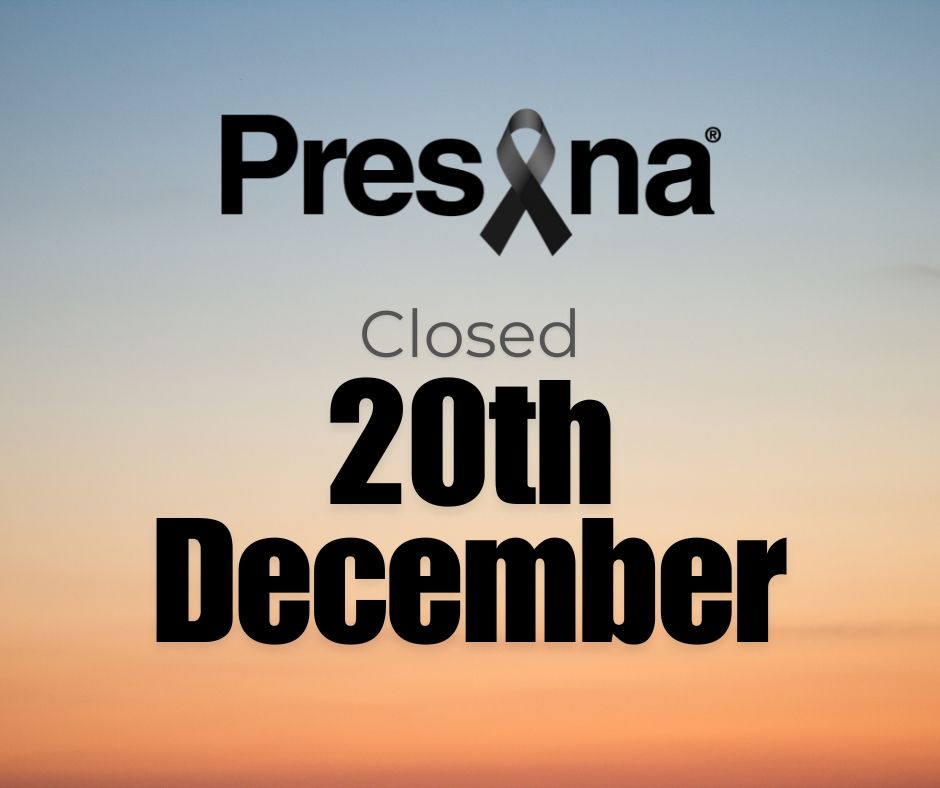 We are deeply saddened to share that a valued member of our team has recently passed away. To honour their memory and attend their funeral, we will be closing our business for the day on Friday, 20th December. Thank you for your continued support and understanding.