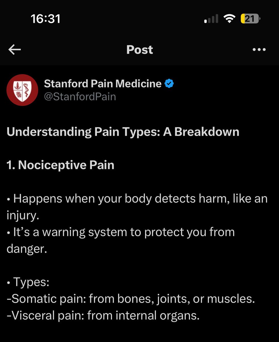 WirralCPS's tweet photo. Great few short tweets explaining the types of pain we see amongst our patients. You can have one or all of these! https://t.co/JvTAnLivt5
