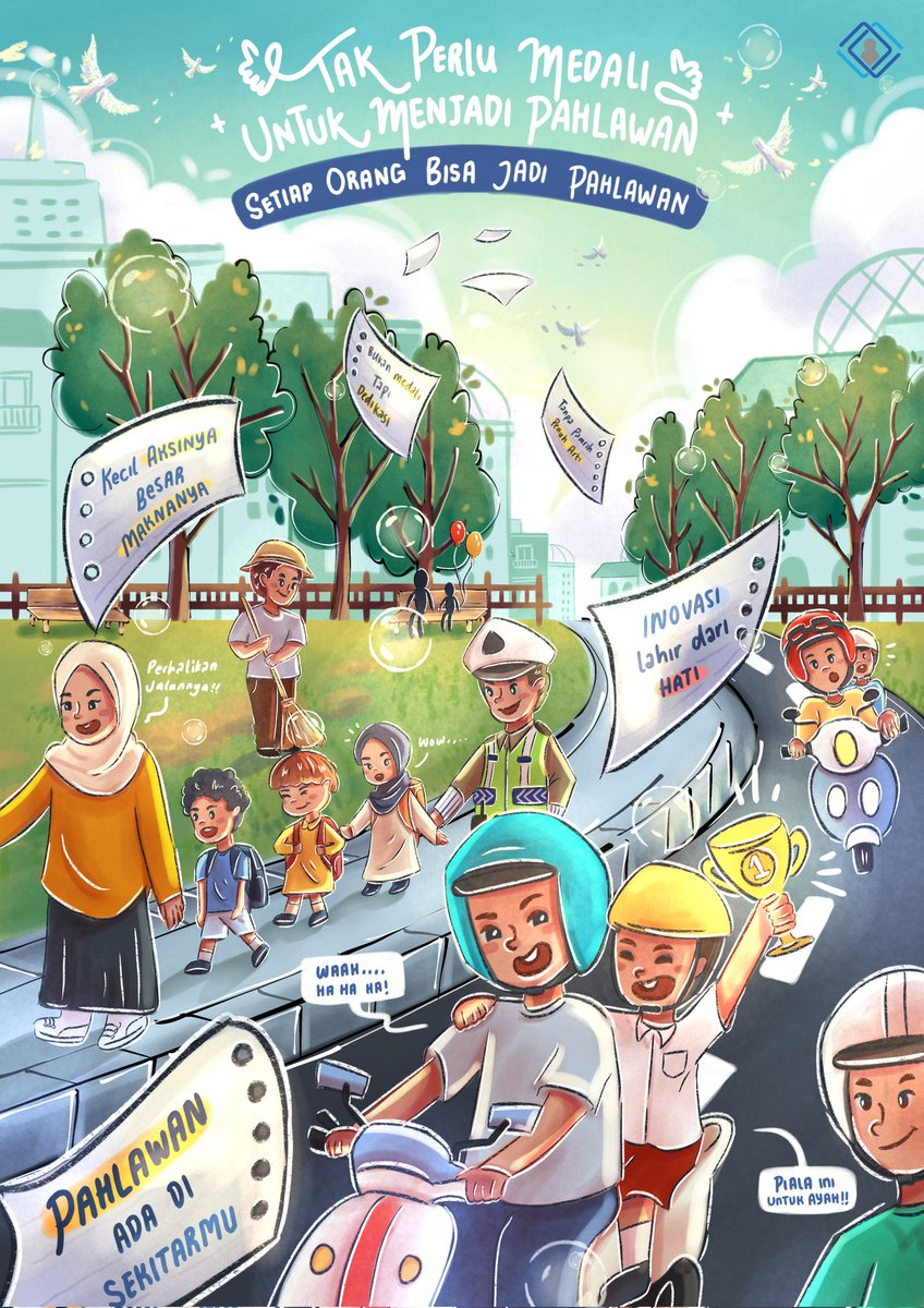 iasoo__'s tweet photo. My poster portofolio so far ✨✨
#portofolio2024 #posters #illustration #childrenbookillustration #bookillustration #posterindonesia #ArtistOnTwitter https://t.co/Fwh0fz1488