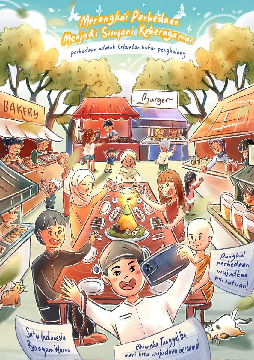 iasoo__'s tweet photo. My poster portofolio so far ✨✨
#portofolio2024 #posters #illustration #childrenbookillustration #bookillustration #posterindonesia #ArtistOnTwitter https://t.co/Fwh0fz1488