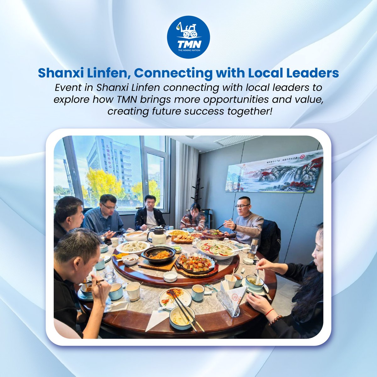 Mining_Nation's tweet photo. 🌟 The Mining Nation: Connecting Leaders in Shanxi Linfen! 🌟
A successful event in Shanxi Linfen, where we engaged with local team leaders to explore how TMN can create more opportunities and value. Together, we are building a brighter future and paving the way for success! 🚀✨ https://t.co/qBfG1RKBcY