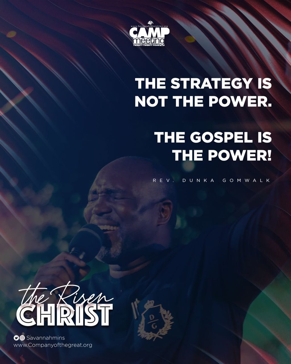 savannahmins's tweet photo. Rev @DunkaGomwalk in #SMCamp2024
The Gospel of #TheRisenChrist the only solution. https://t.co/2UWSdazhyF