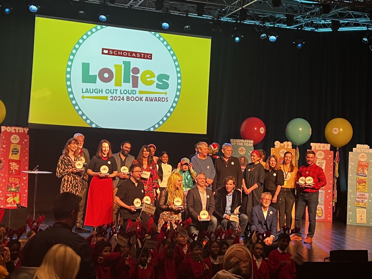 Brill to be at #Lollies2024 &amp; longlist on behalf of ⁦<a href="/Booktrust/">BookTrust</a>⁩. Congrats ⁦<a href="/LarryHayesAuthr/">LarryHayes</a>⁩ ⁦<a href="/jamiesmart/">Jamie Smart</a>⁩ ⁦<a href="/Catiewilkins/">Catherine Wilkins</a>⁩ Alex Willmore, Katie Abey, ⁦@_JimField⁩ ⁦⁦<a href="/RBrightBooks/">Rachel Bright Books</a>⁩ @clareelsom John Bradshaw. Thanks ⁦<a href="/scholasticuk/">Scholastic UK</a>⁩