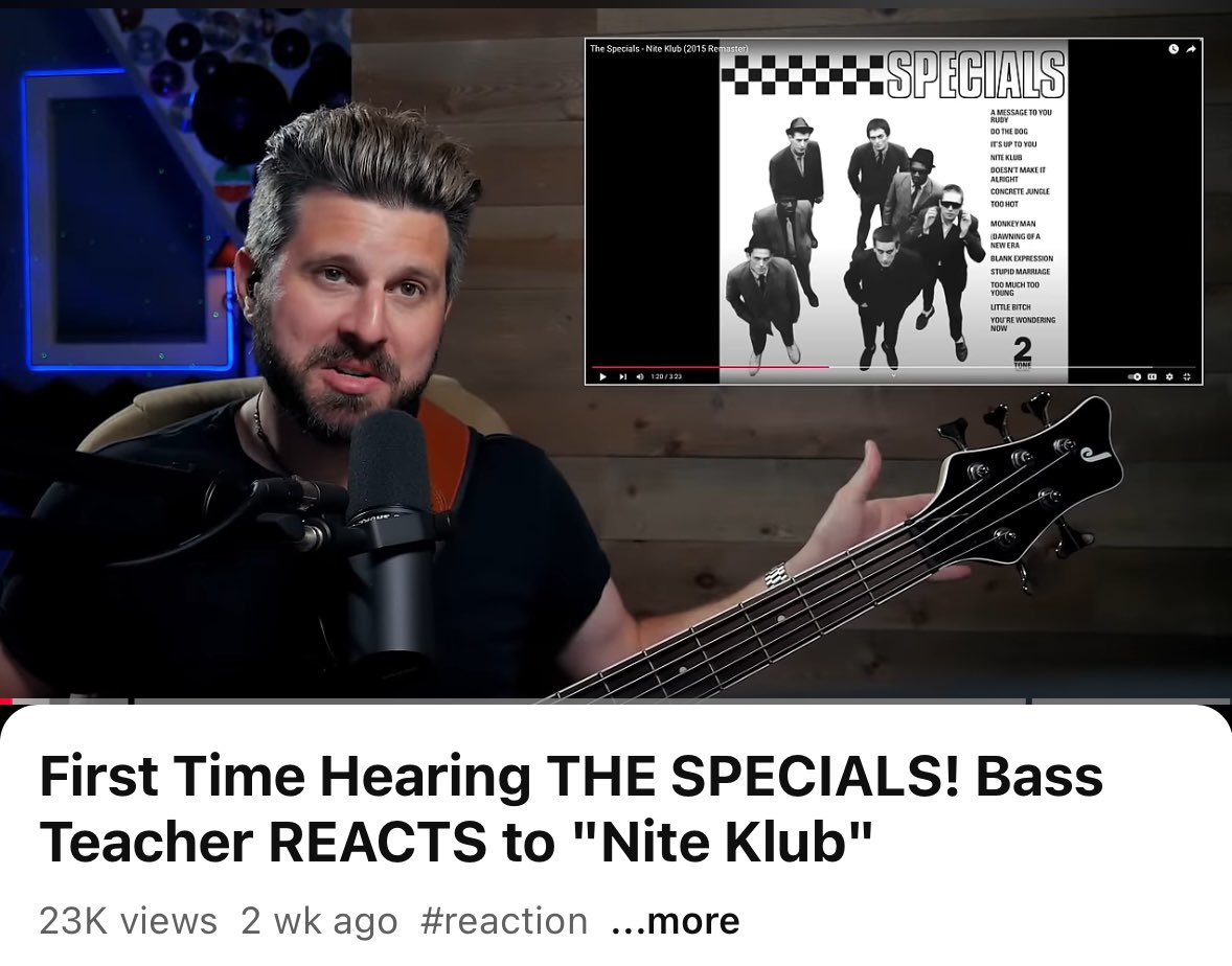 Horace Panter tweet media